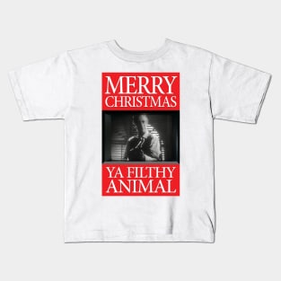 Home Alone - Merry Christmas Ya Filthy Animal Kids T-Shirt